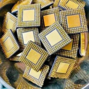 Ceramic CPU Gold Processor Scrap