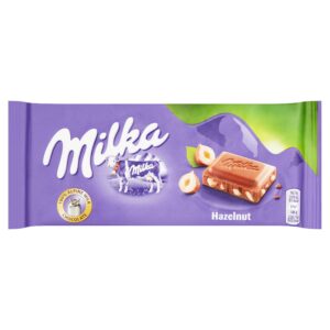 Milka Hazelnut Chocolate Bar 100g