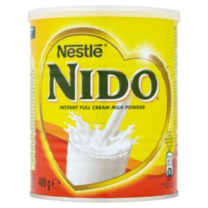 Nido Instant Full Cream Milk Powder Tin 400 gms, 900 gms. 1800 gms & 2500 gms