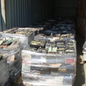 Drained Lead Battery Scrap